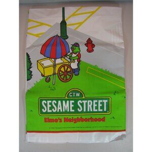 Sesame Street Elmos Neighborhood Playmat New Sealed 45"x45"